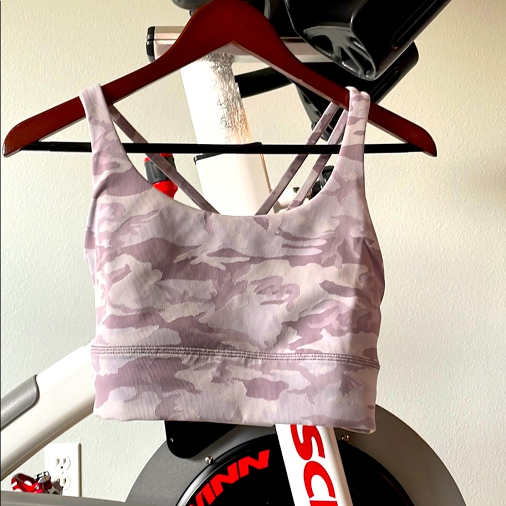Purple Camo Lululemon Sports bra